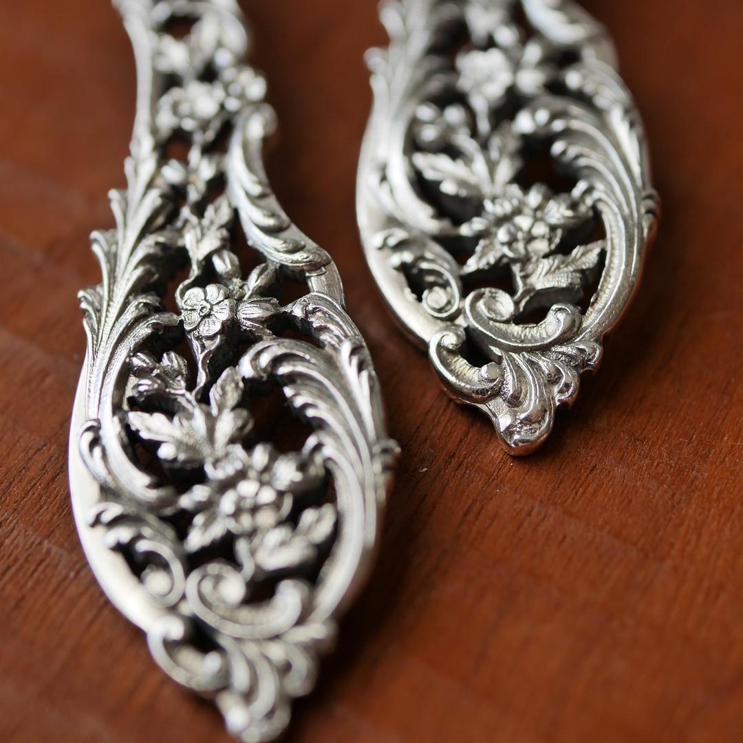 ◆JeanGranvigne◆アンティーク◆シルバー950◆スプーン2本組◆