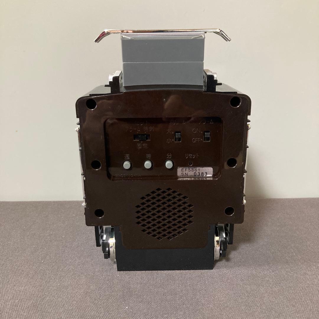 (鉄道EF目覚まし時計）TOMYTEC EF5861 目覚まし時計　コレクター