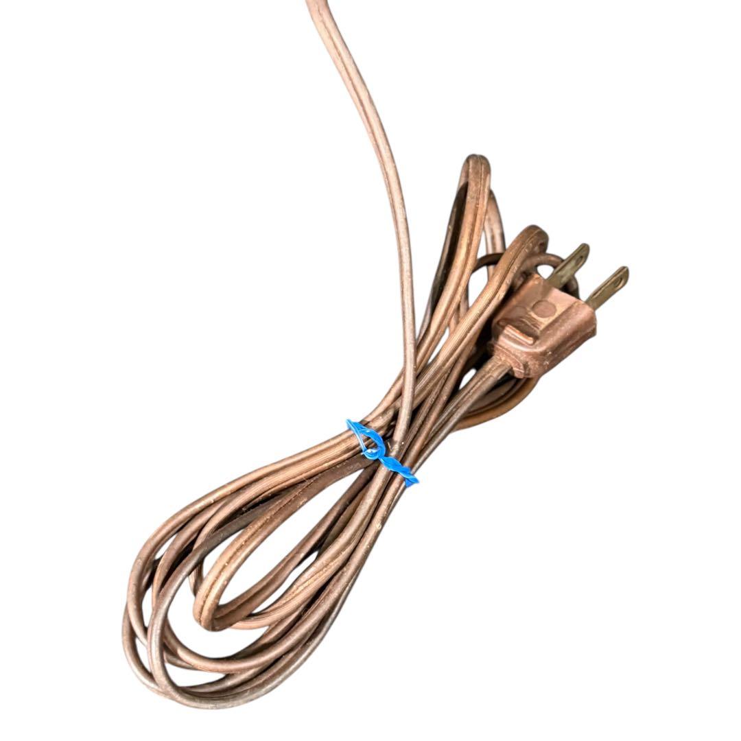 HR874 【希少】古いステンドグラスライト　照明　スタンドライト　テーブル付き