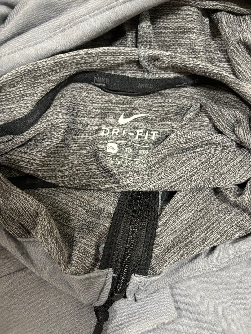 NIKE DRY-FITジャージ上下セット グレー セットアップ　XXL/XL