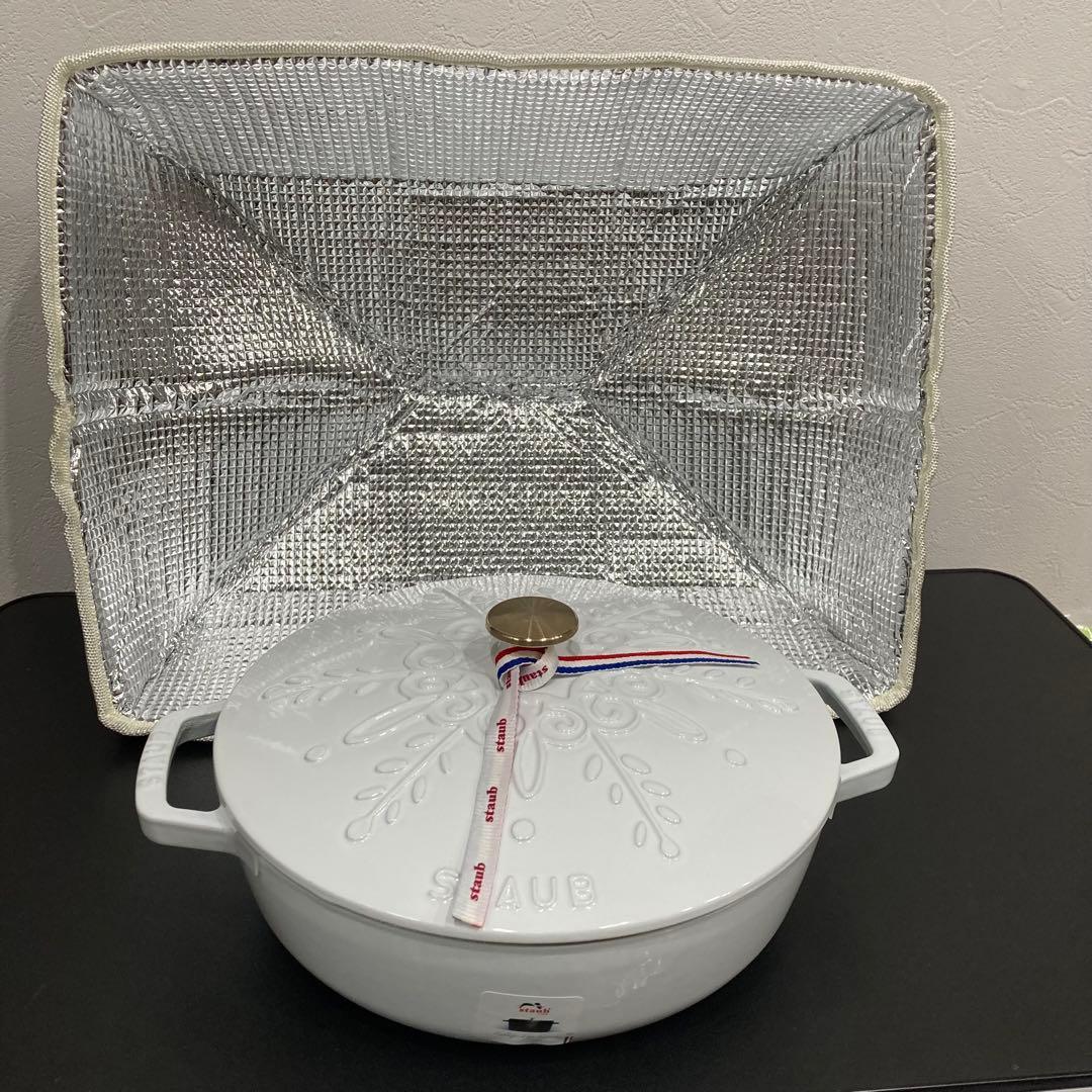 ストウブ　スノーフレーク　ブレイザーソテーパン　24センチ