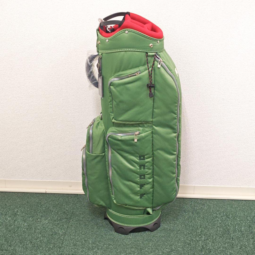 【新品】ONOFF キャディバッグ 2022年モデル OB0422 グリーン