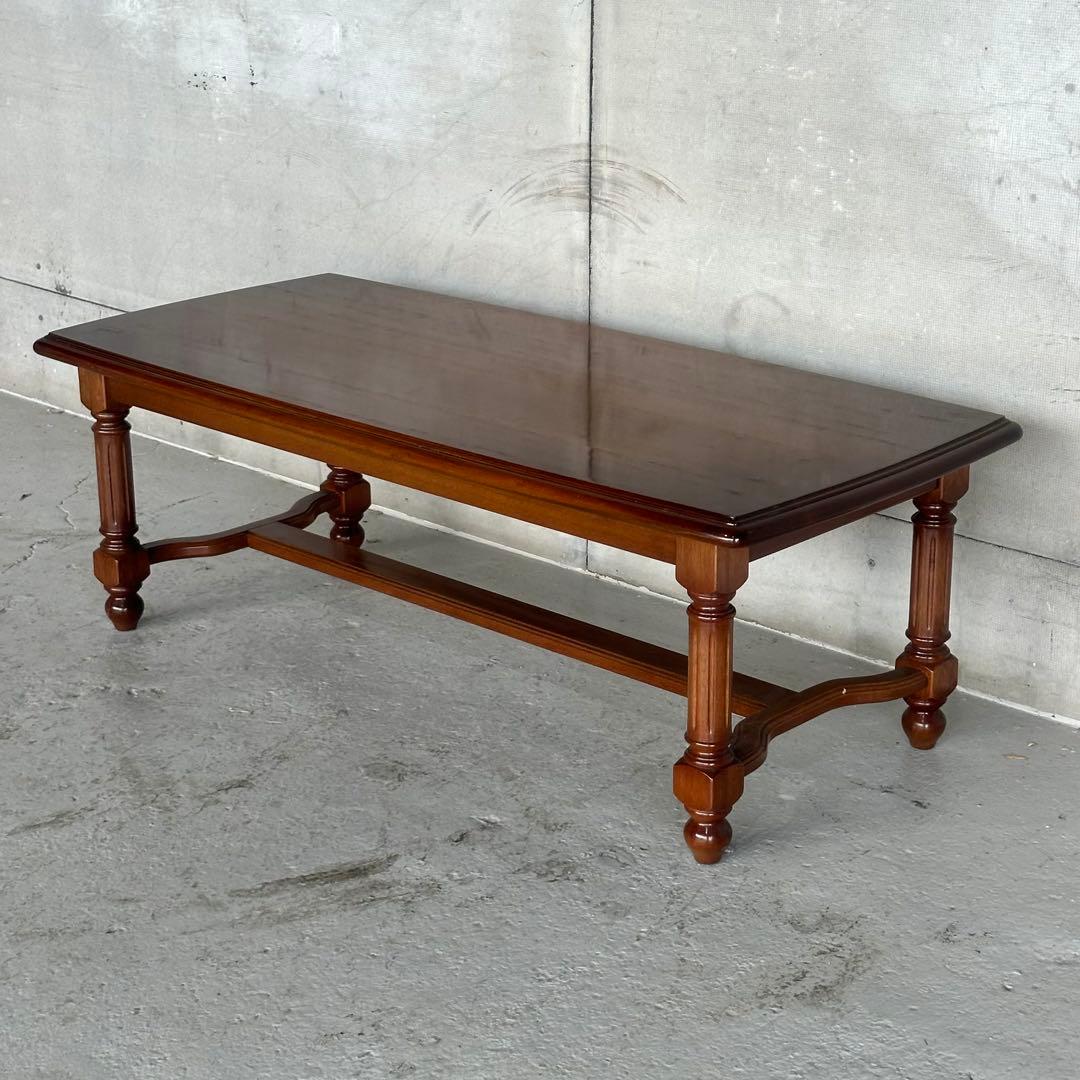 ✦70s✦ maruni マルニ木工 ローテーブル 地中海 クラシック 応接間