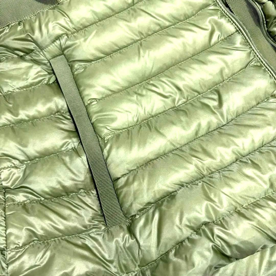 KKK モンクレール ライトダウンジャケットS フード　ドローコード付き