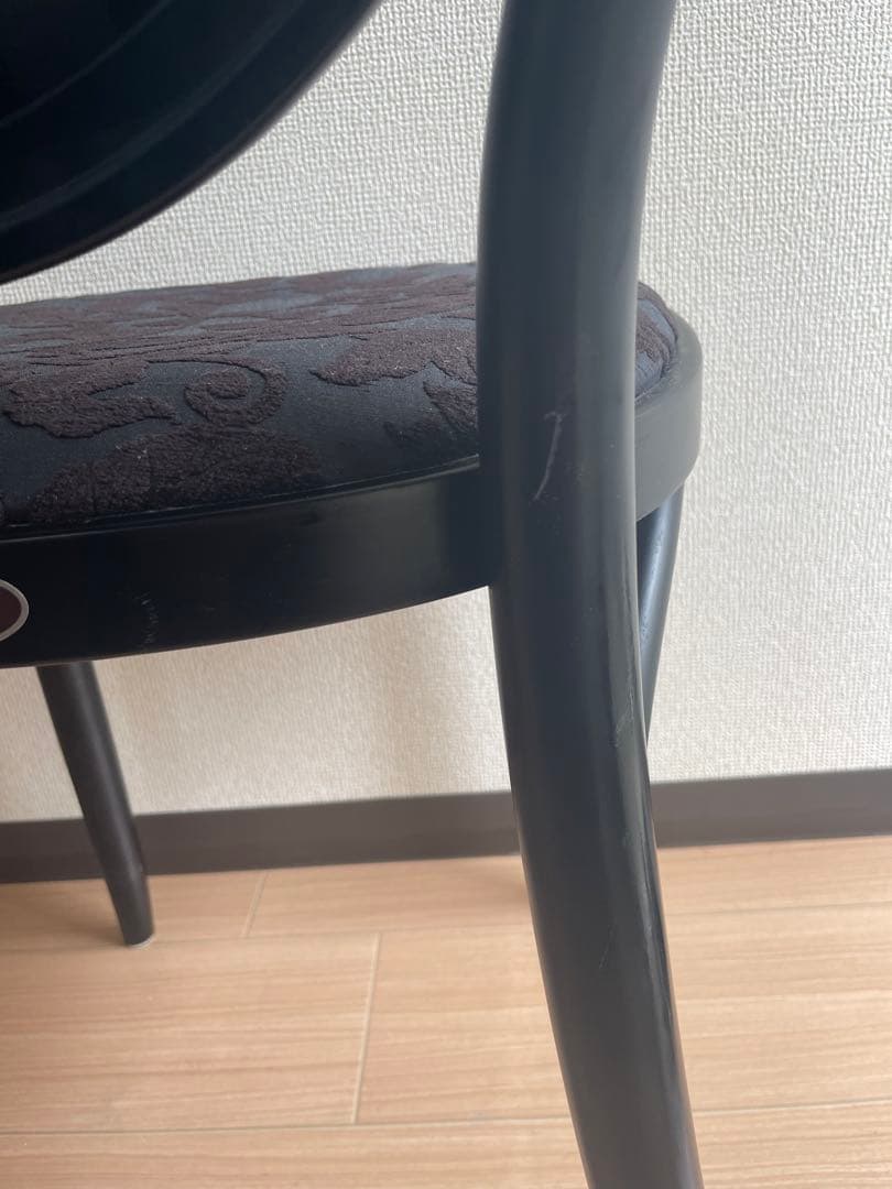 美品　IDC大塚家具　秋田木工製　クラシックデザイン　椅子　曲木