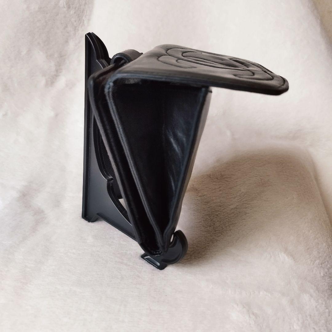 CHANEL シャネル　ラムスキン　 二つ折り財布　レザー　ブラック　ココマーク