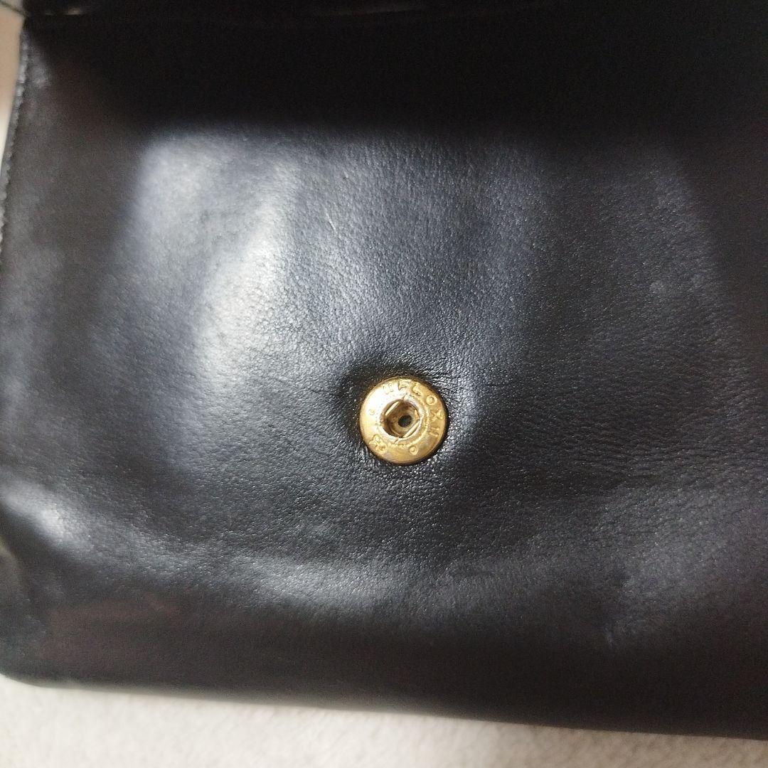 CHANEL シャネル　ラムスキン　 二つ折り財布　レザー　ブラック　ココマーク