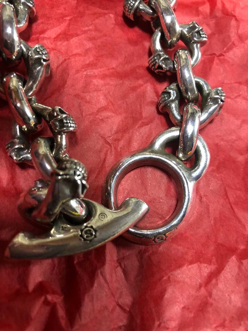 スターリンギア38万極太starlingearツインスカルベーシックブレスレット