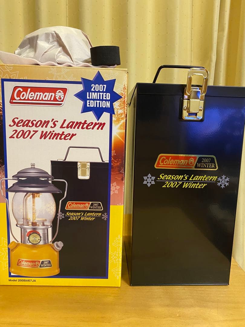 新品未使用　coleman コールマン シーズンズランタン2007 第3弾