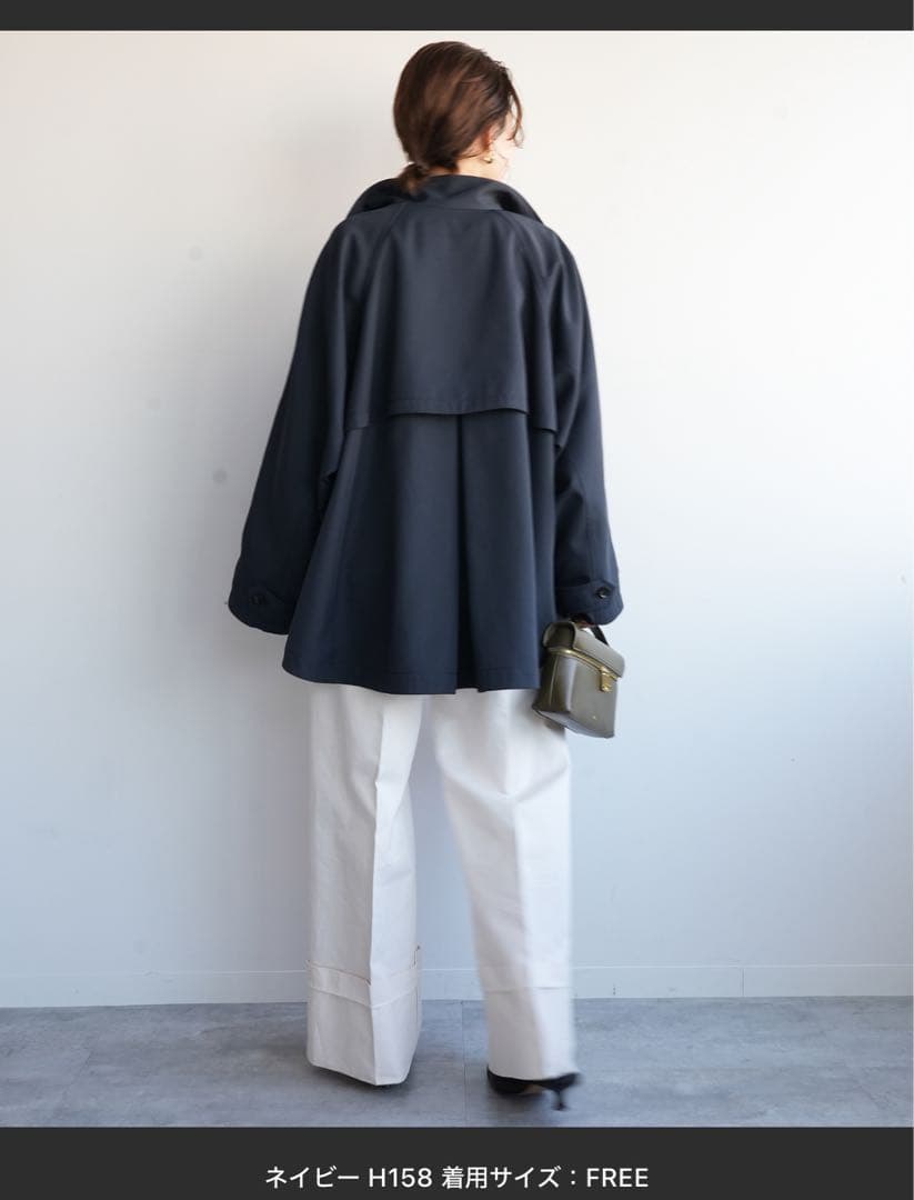 SLOBE IENA撥水テントラインコート　タグ付き