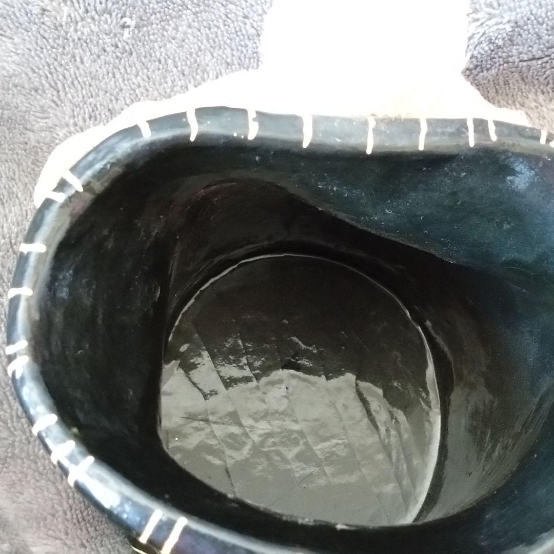 アジアンヴィンテージ　ハロウィン ミイラと蜘蛛　鉛筆立て　小物入れ　コップ