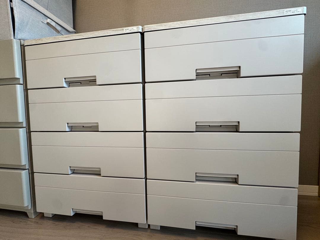 ニトリ　4段衣類収納ケース 幅55cm 4段　モカ　2個セット