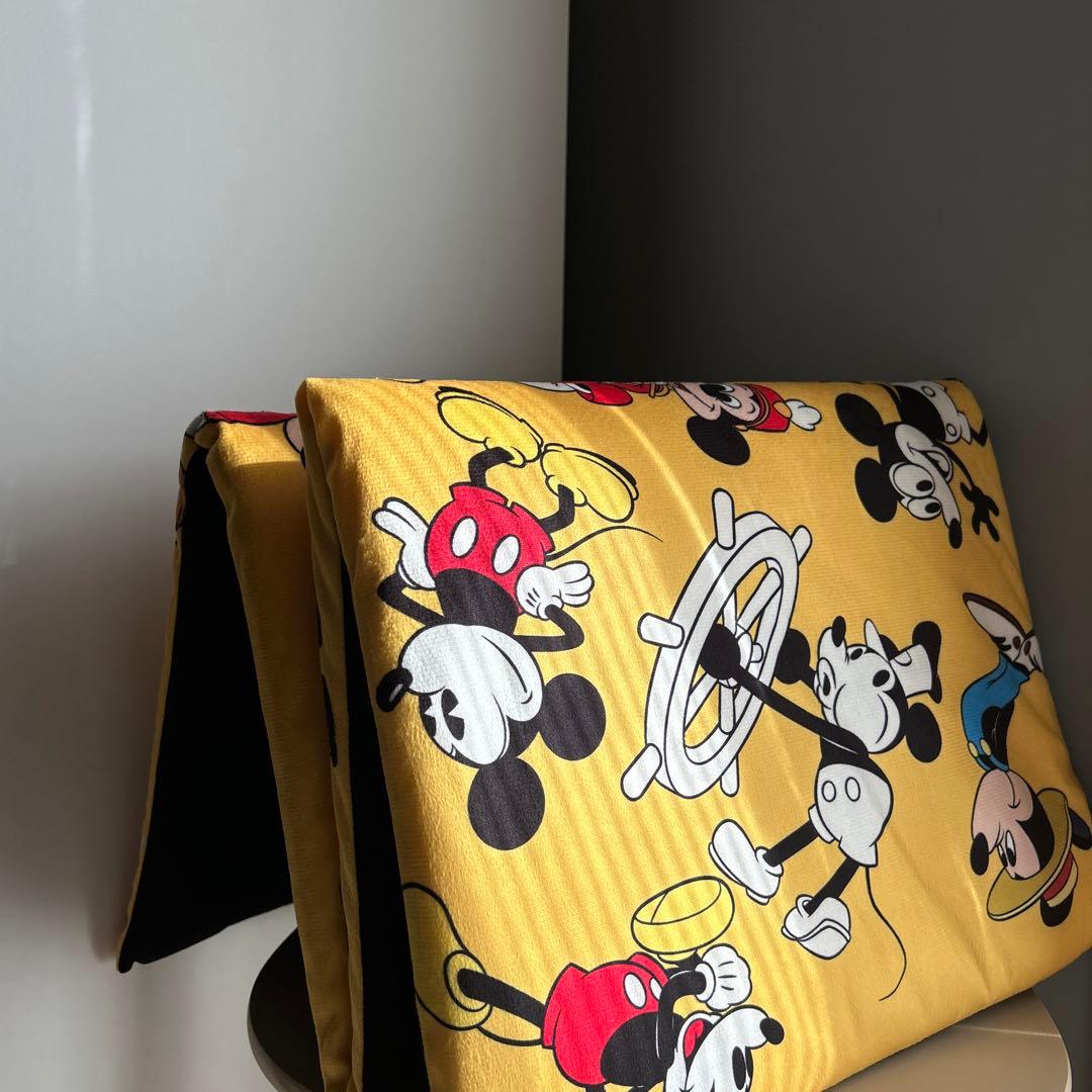 ディズニー Disney ミッキーマウス ミッキー レトロ クッション 座布団