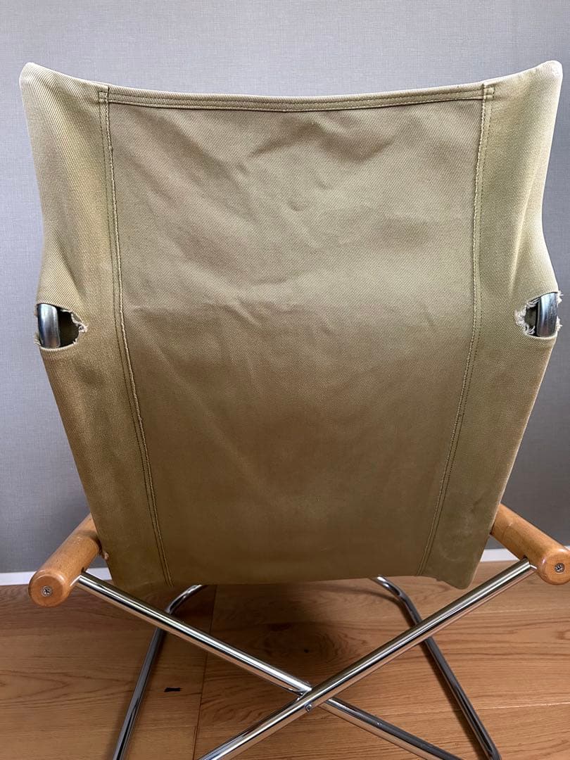 ニーチェア　フォールディングチェア+オットマン