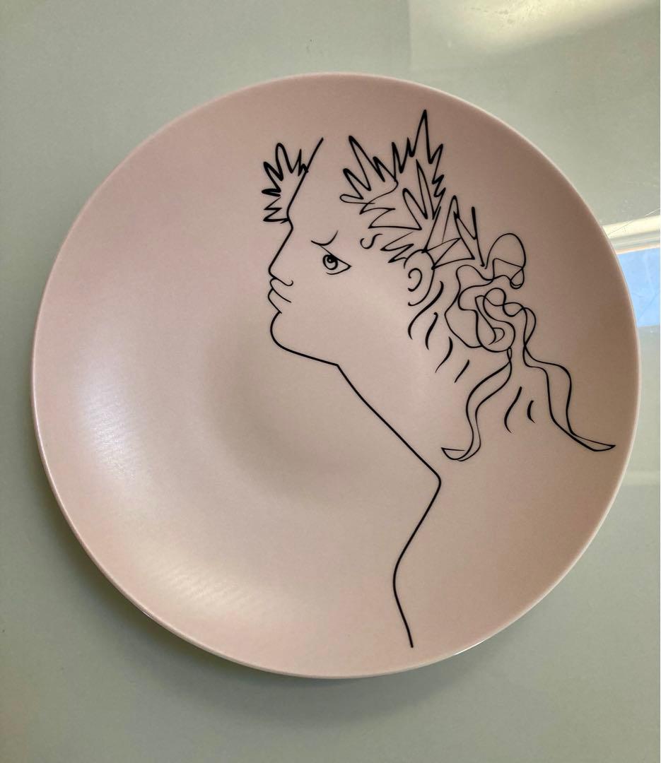 新品未使用　レイノー Raynaud リモージュ ジャンコクトー ピンク　皿