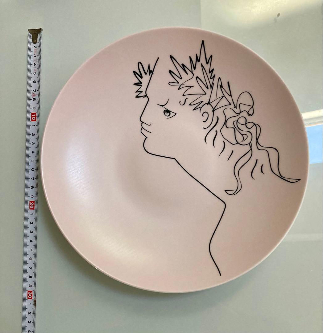新品未使用　レイノー Raynaud リモージュ ジャンコクトー ピンク　皿