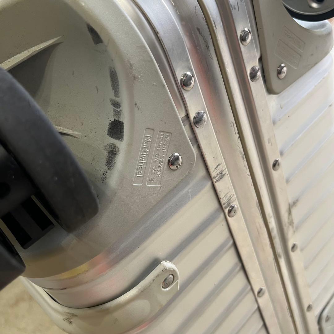 Rimowa リモワ　アルミ　シルバー　4輪　TSAロック　トパーズ　64L