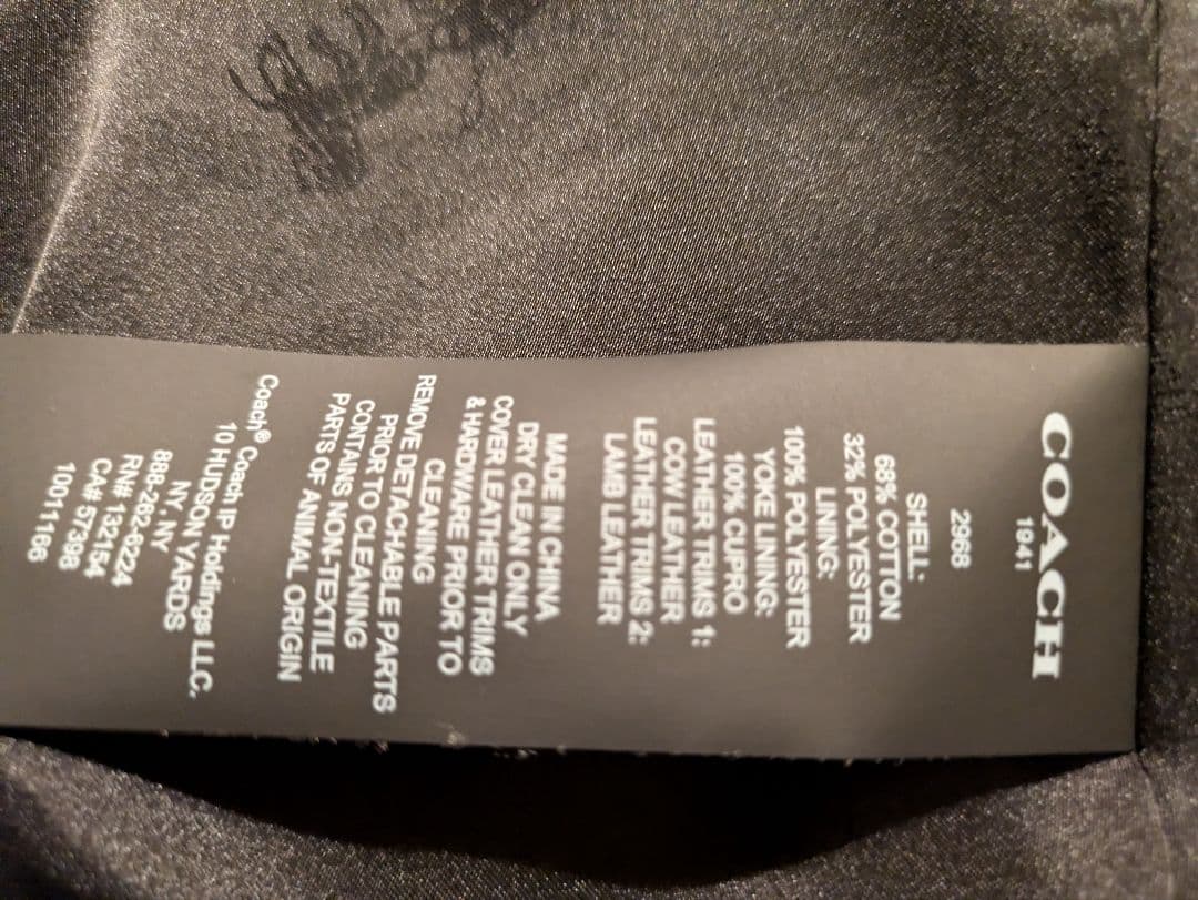 mettya COACHフーデッド トレンチ コート