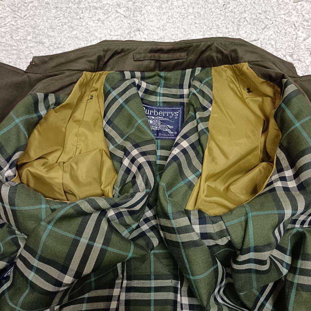 【美品】BURBERRY ノバチェック ベルト付き トレンチコート 英国製