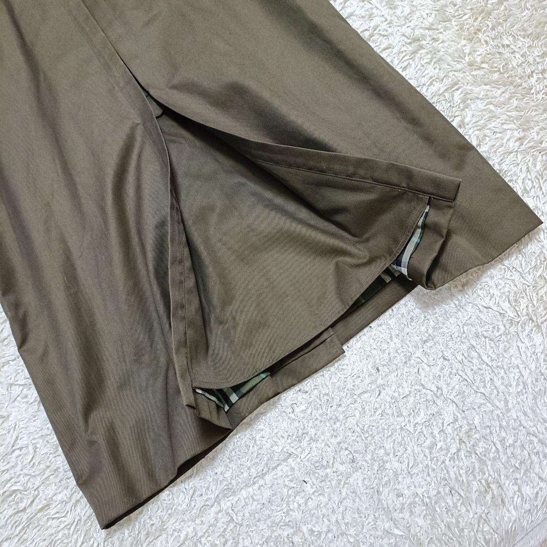 【美品】BURBERRY ノバチェック ベルト付き トレンチコート 英国製