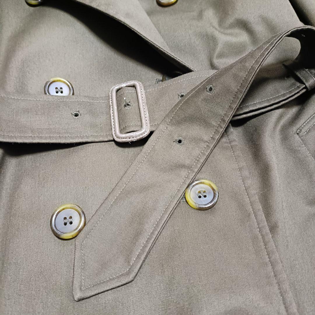 【美品】BURBERRY ノバチェック ベルト付き トレンチコート 英国製
