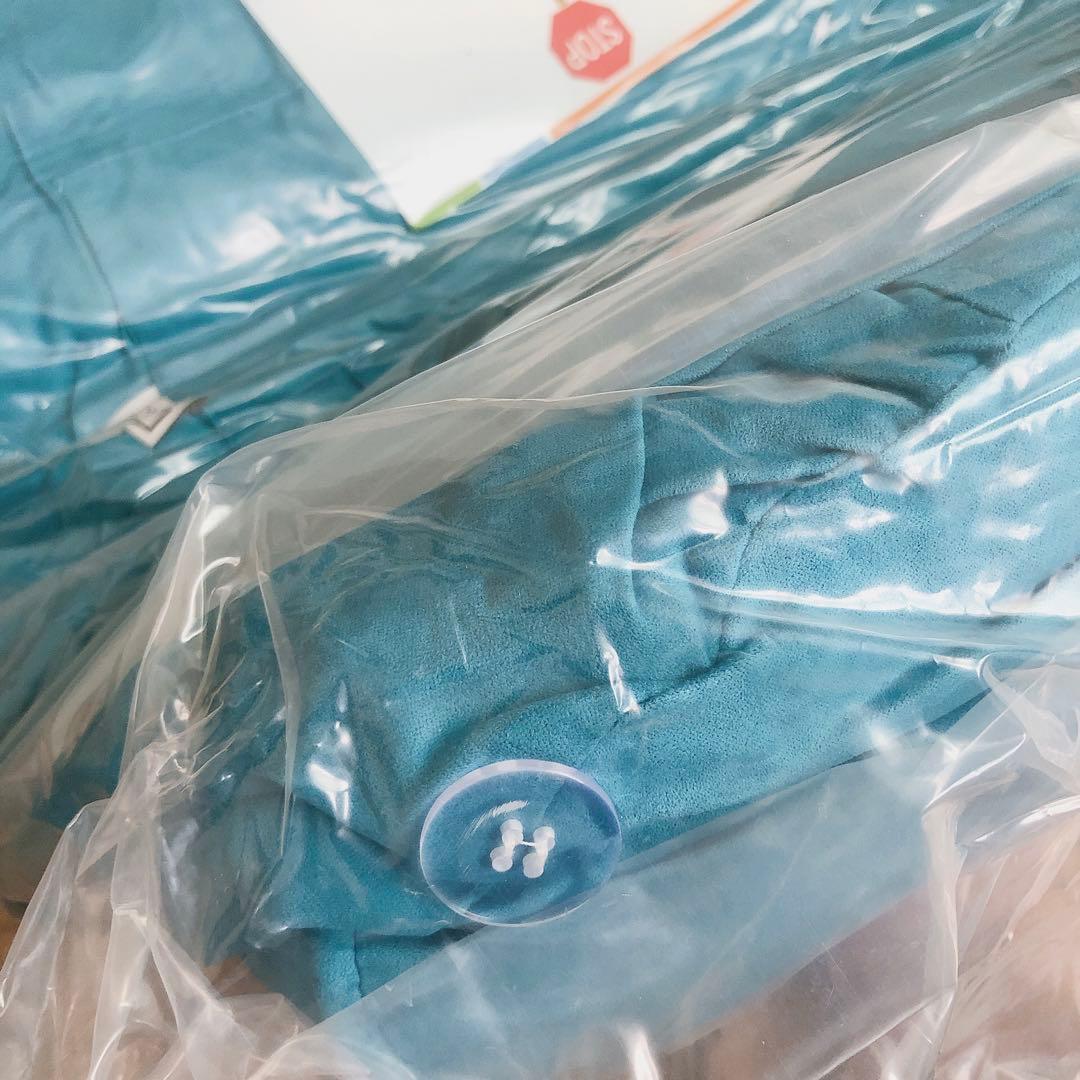 Husband Pillow XXL プレミアム低反発 クッション ブルー