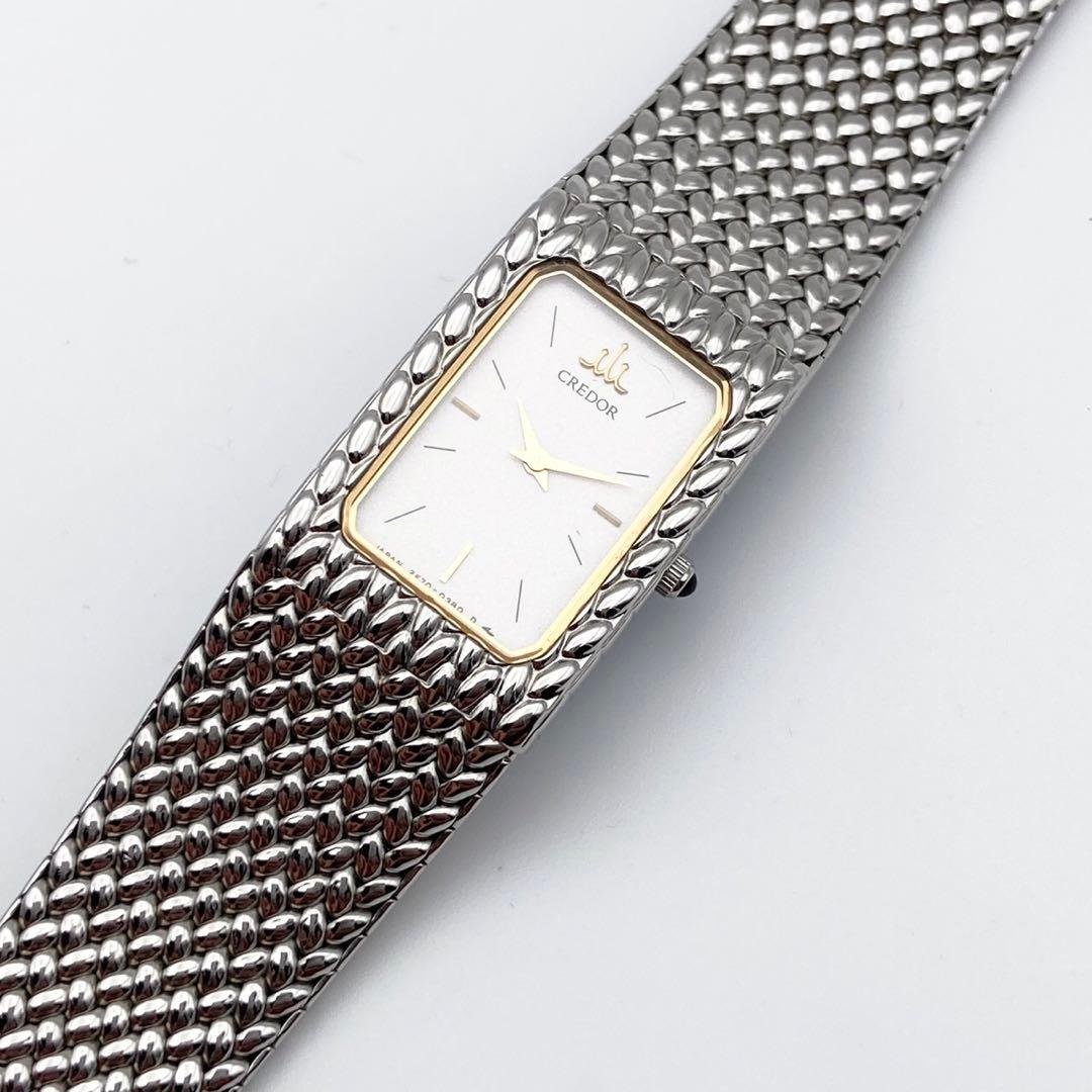 【美品　稼働品】セイコー　クレドール 腕時計 2F70-5340 新品電池交換済