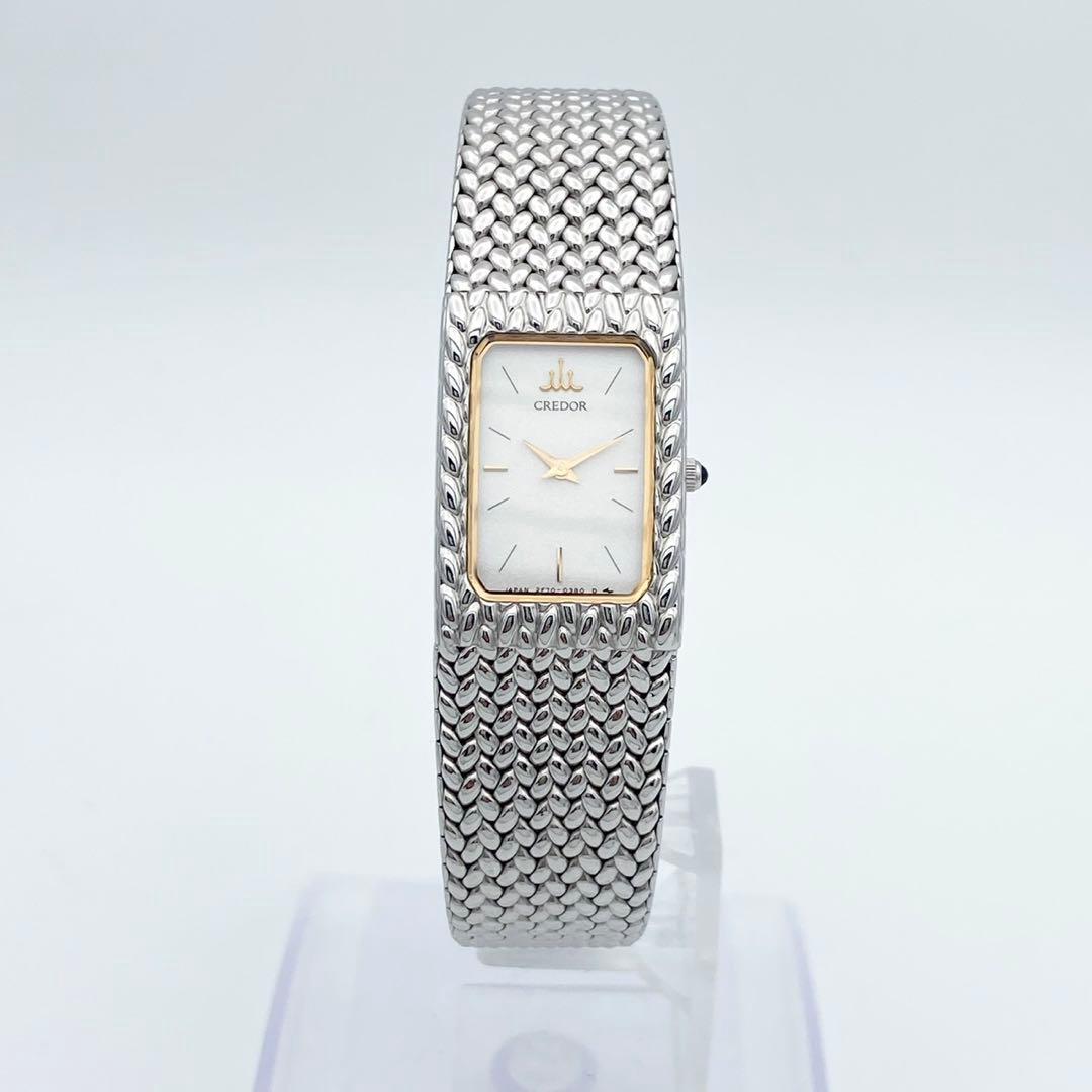 【美品　稼働品】セイコー　クレドール 腕時計 2F70-5340 新品電池交換済