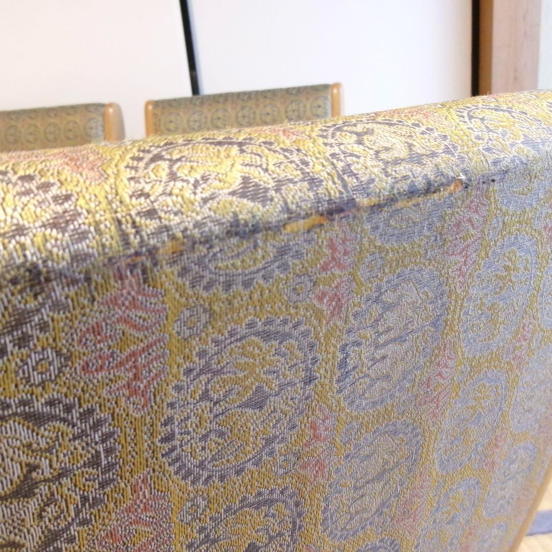 光製作所 hikari 座椅子 折りたたみ 昭和レトロ 4脚セット