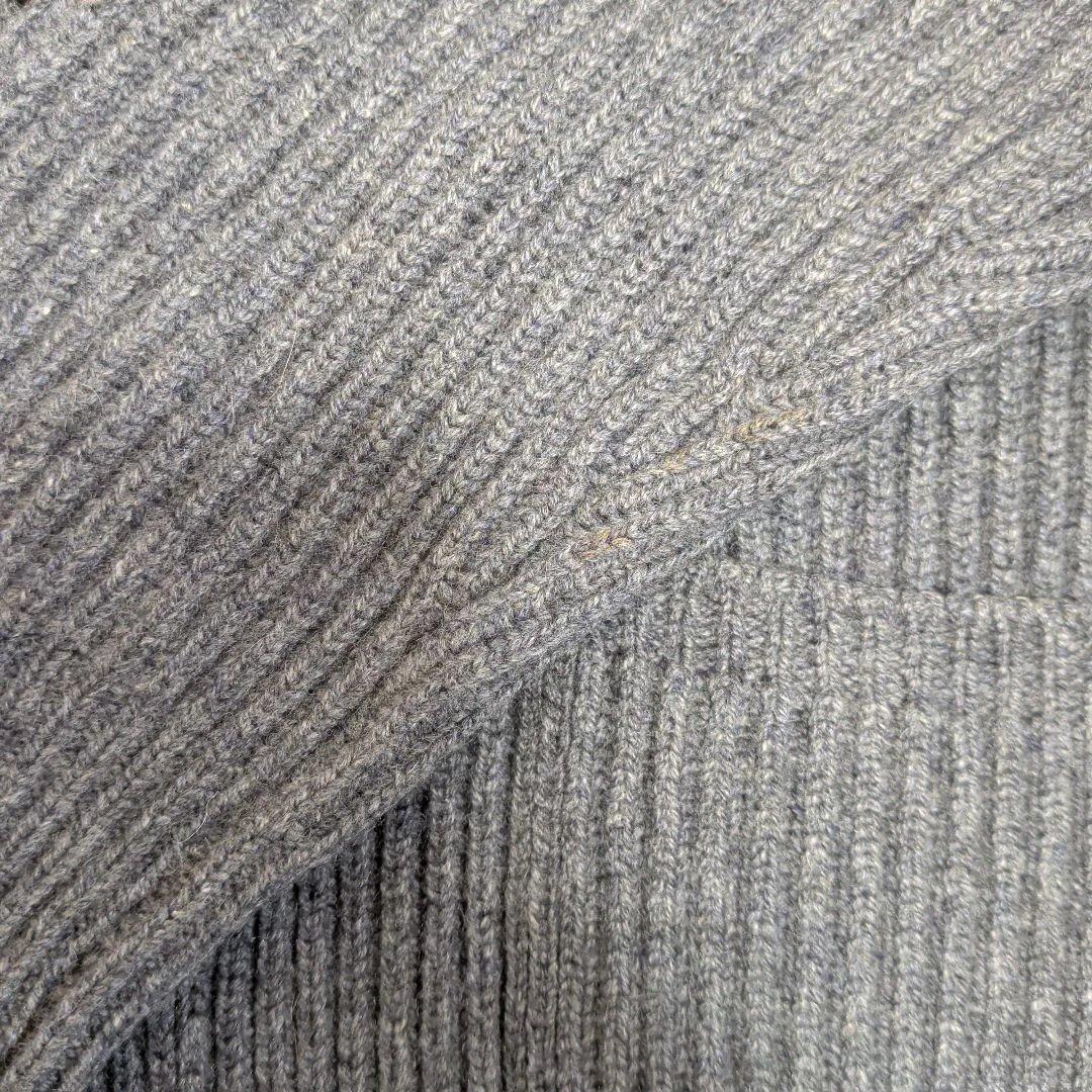 カシミヤ100% Ｌ Lanimer スコットランド製 ラニマー カーディガン