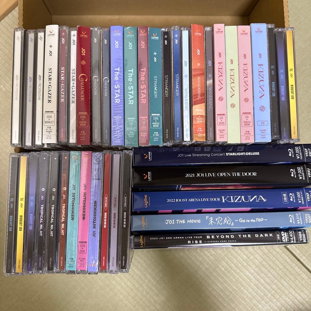 JO1 CD DVDまとめ売り