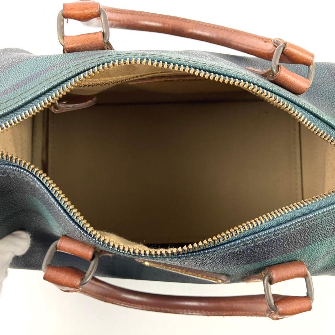 ロータス　ポロラルフローレン　ミニボストンバッグ　ロゴプレート　チェック