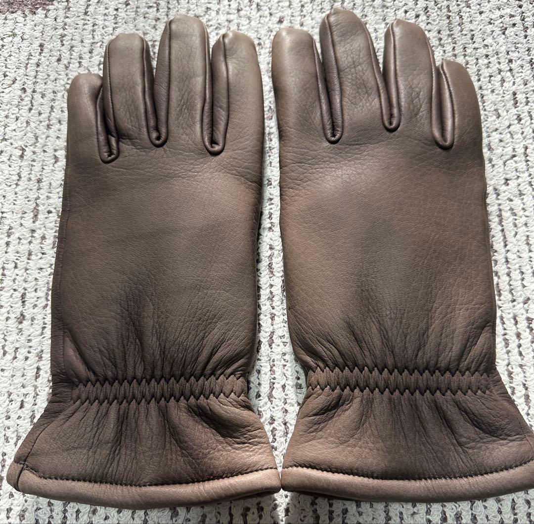 T*u様 フラットヘッド　ディアスキン(鹿革)手袋