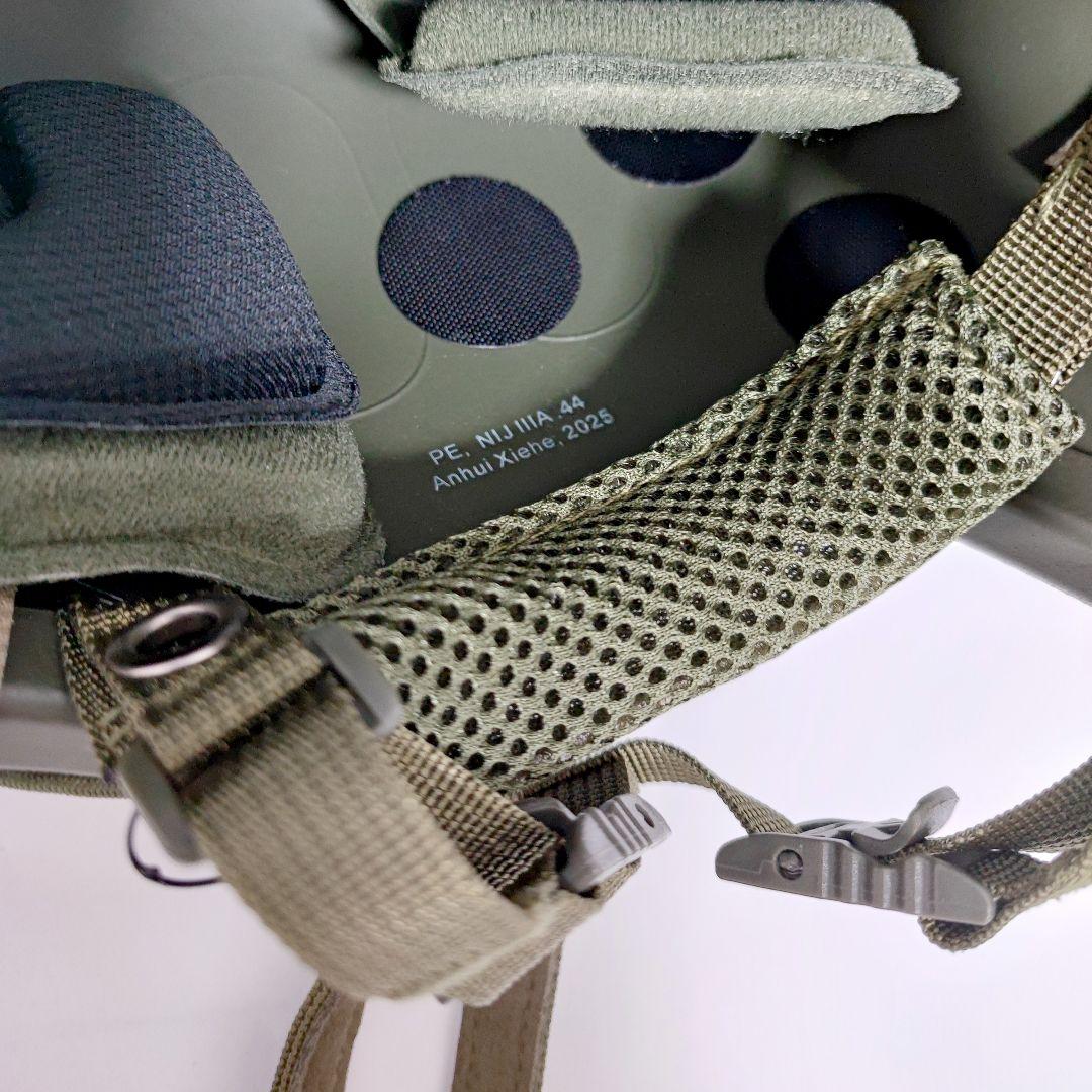 NIJ IIIA レベル3A対応 自衛隊迷彩 Fast型 防弾ヘルメット カバー