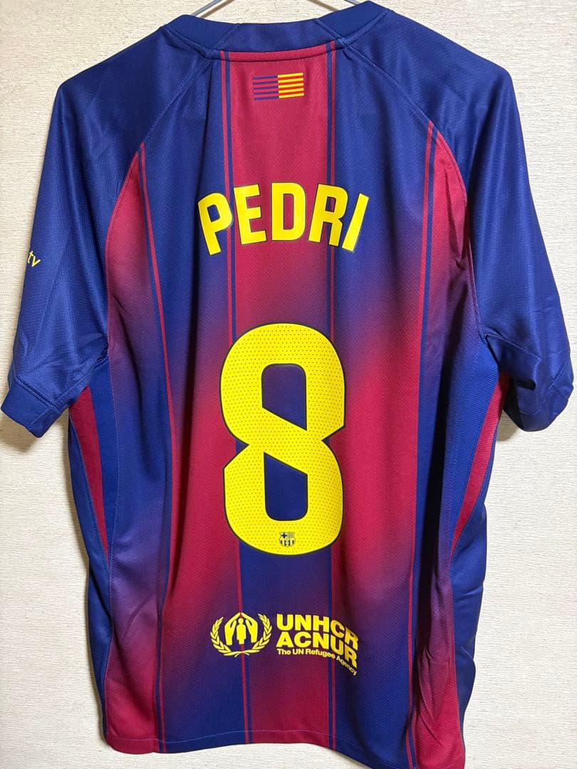 バルセロナ25/26ホーム　ペドリ　レプリカ インポートM
