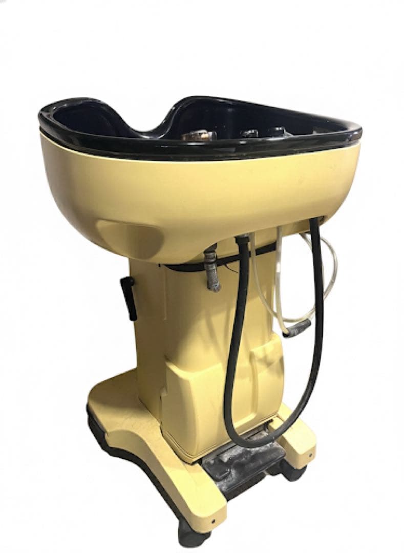 洗髪用シャンプー台 イエロー