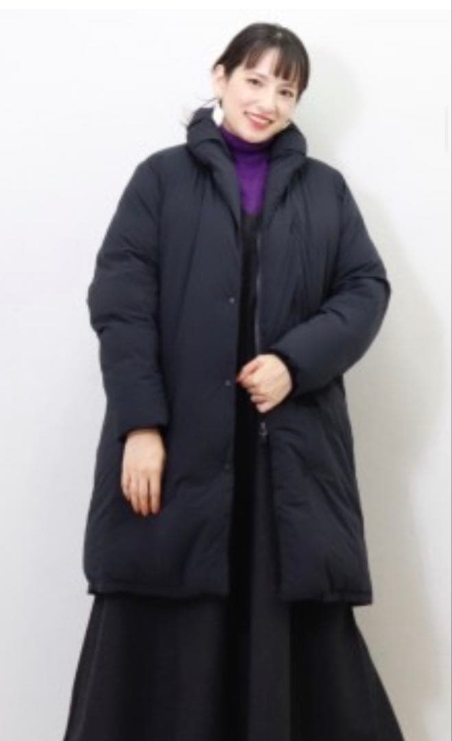 ナンガ ショールカラーダウンコートWL