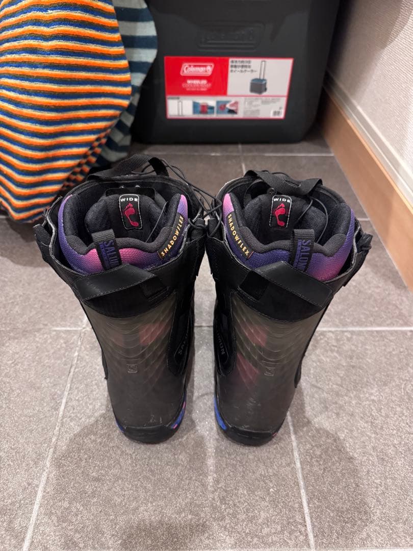 サロモン　SALOMON HI-WI WIDE 27センチ スノーボード　ブーツ