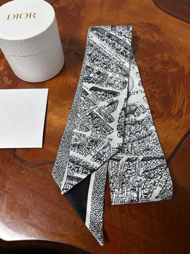 dior ミッツア　リボンスカーフ　新品未使用