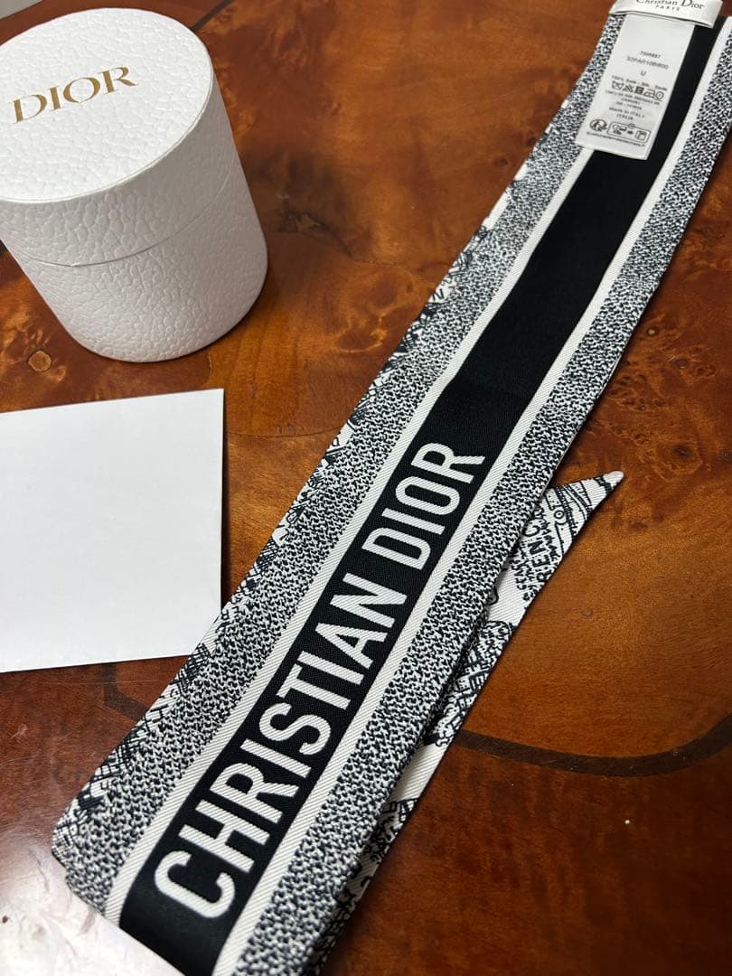 dior ミッツア　リボンスカーフ　新品未使用