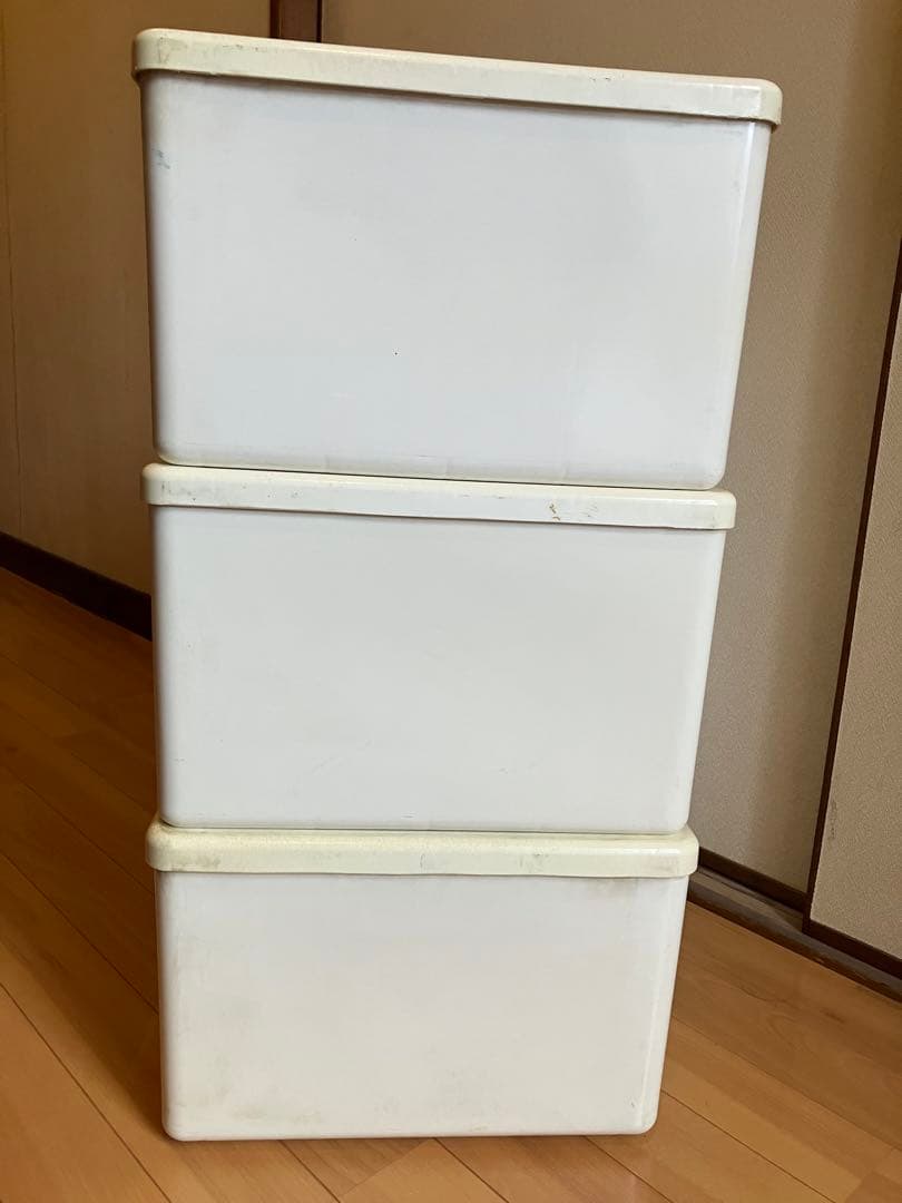 サンリオ　けろけろけろっぴ　収納ケース　プラスチックケース　3個セット　レトロ