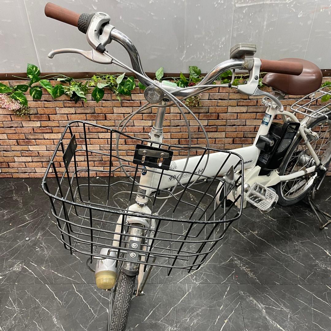 分解配送【94】電動自転車 Panasonic Casual vivi ホワイト