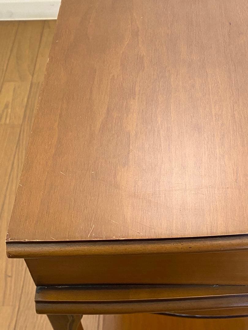 アンティーク調 サイドテーブル 飾り棚 コンソール 花台 猫脚 インテリア