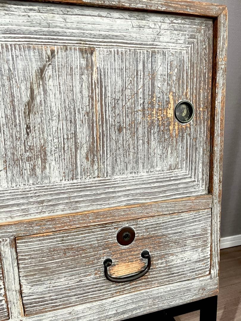 【ヴィンテージ家具】桐箪笥 キャビネット インテリア IDC大塚家具