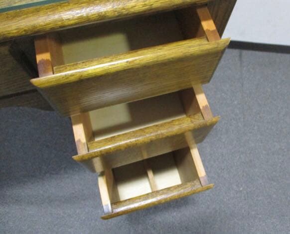 英国　アンティーク　ドレッサー　鏡台　イギリス　店舗什器　ディスプレイ