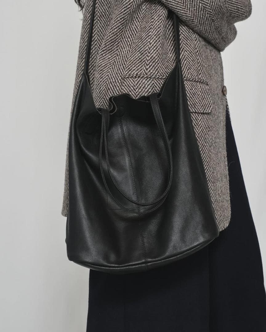 新品■Morphee 3WAY MEDIUM TOTE BAG SHORT 黒