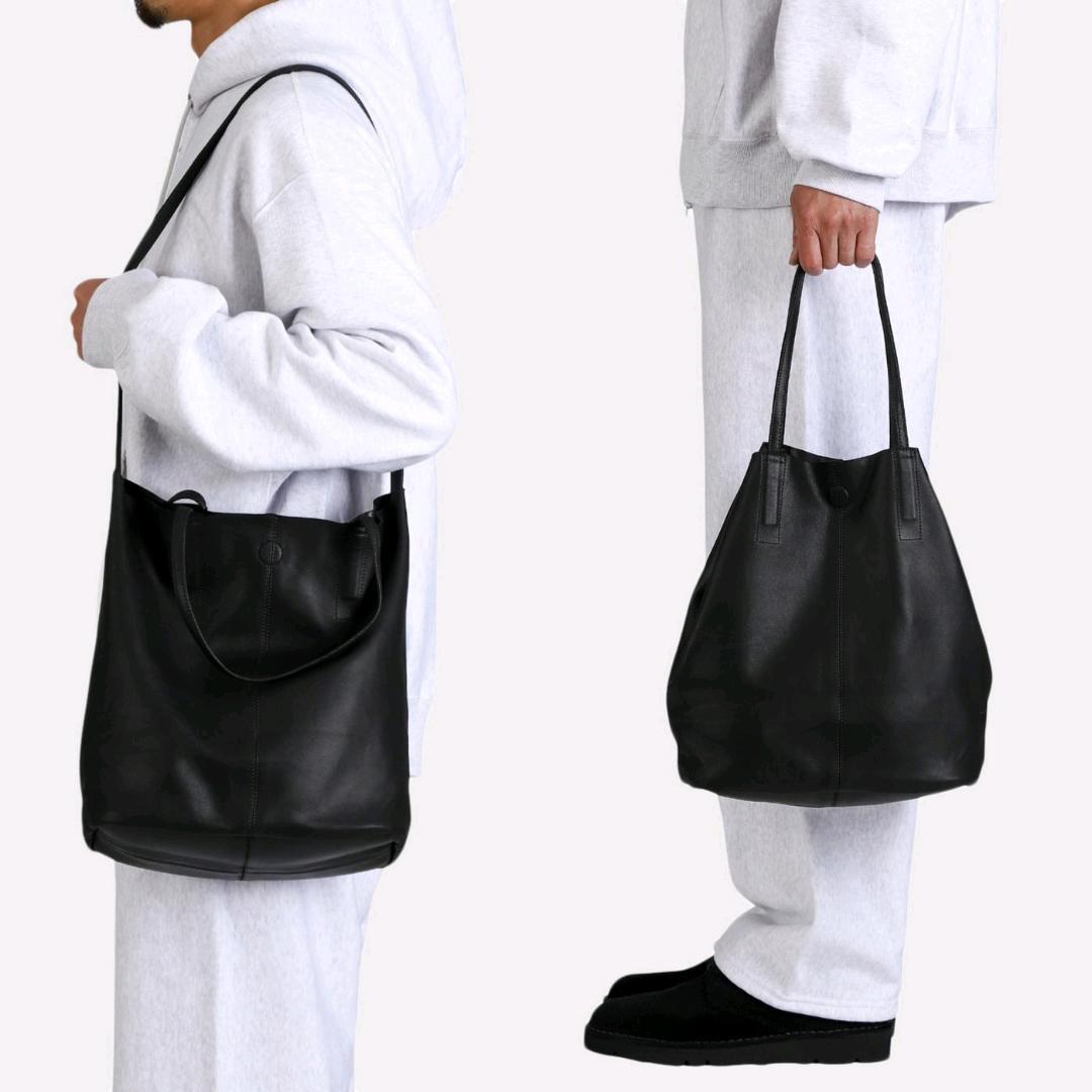 新品■Morphee 3WAY MEDIUM TOTE BAG SHORT 黒