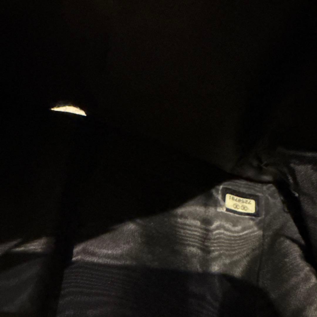 【CHANEL】シャネル　キャビアスキン　三つ折り財布　チェーンウォレット