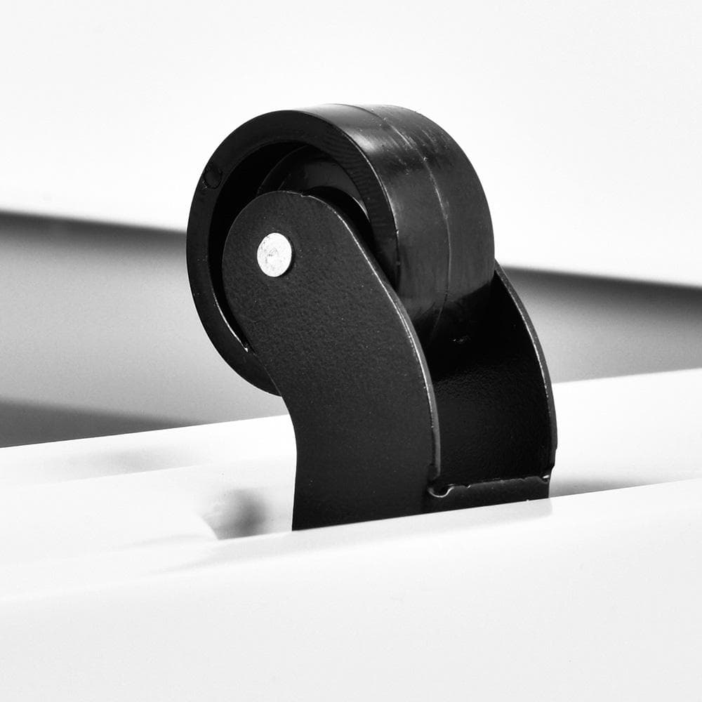 デスクワゴン 完成品 鍵付き キャスター付き オフィス収納キャビネット 鍵