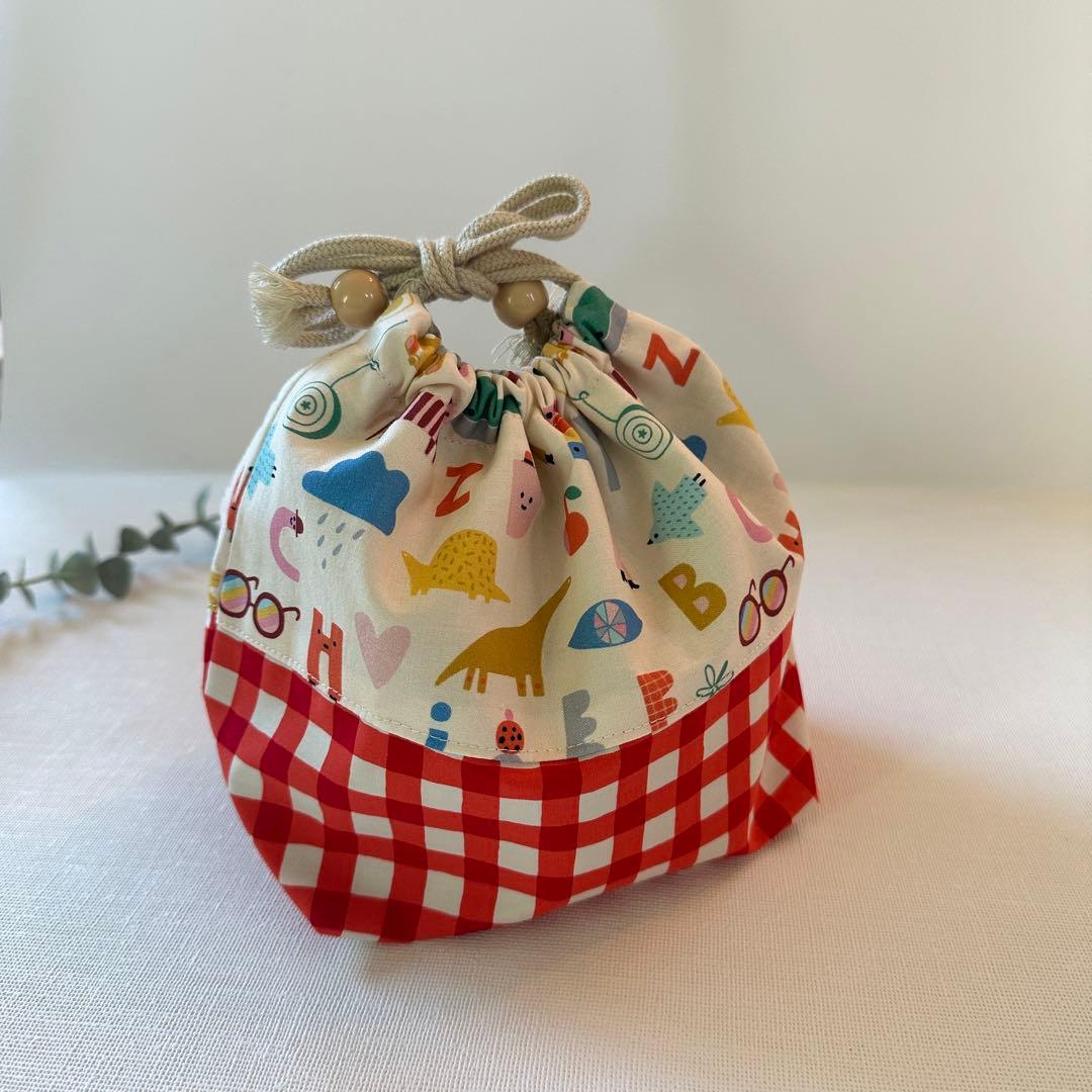 【展示品】お弁当袋　ランチョンマット　2点　セット　入園入学準備